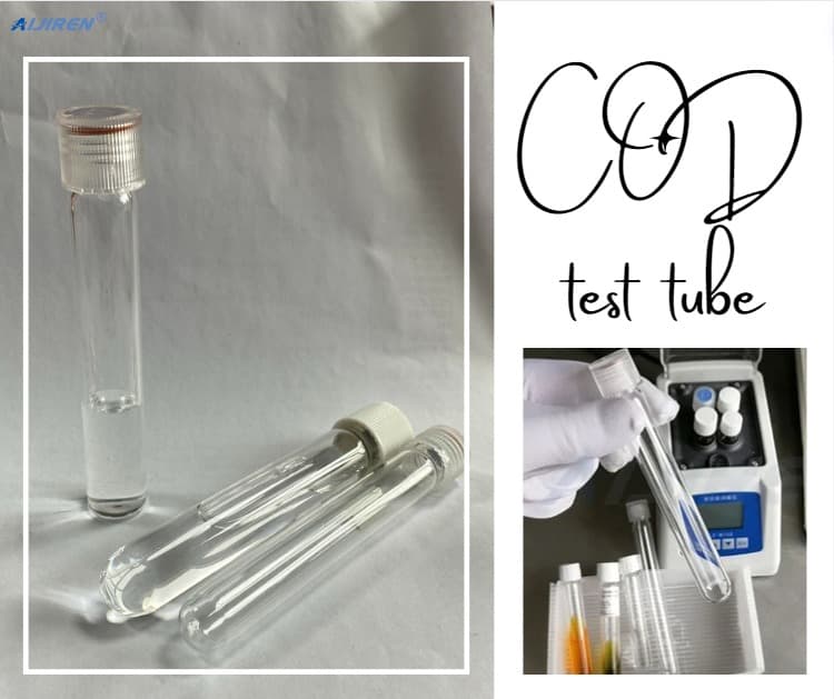 China 16mm high borosilicate glass COD test tube Supplier