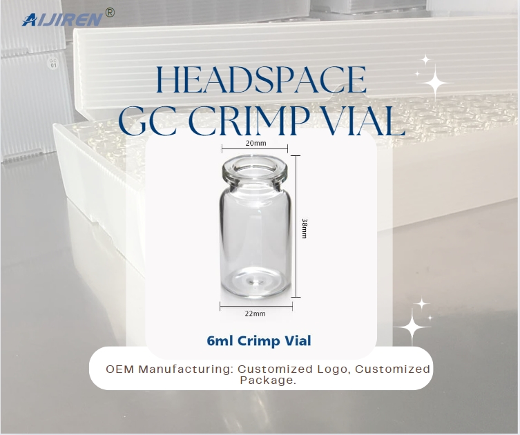 6ml 20mm Headspace Vial Crimp Vial Manufacturer