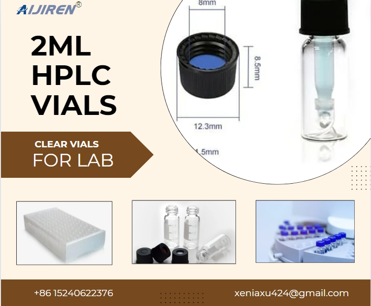 China Wholesale 2ml Clear Hplc vials for Lab Use