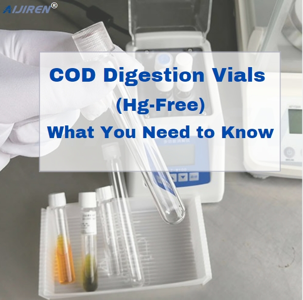 16mm COD Digestion Vials (Hg-Free)