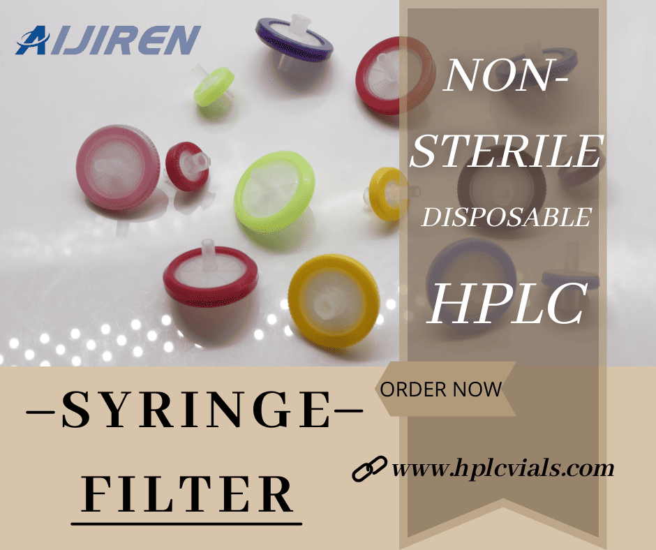 Non-sterile Disposable Syringe Filter for HPLC