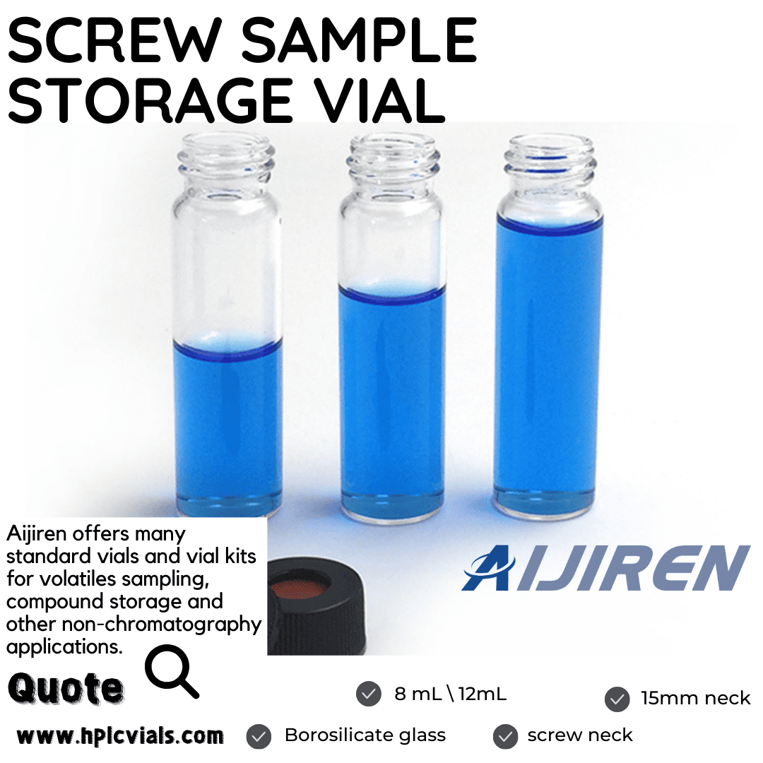 15-425 Screw Sample Storage Vial for Sale