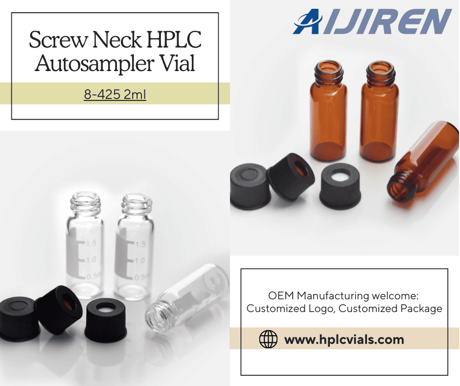 2ml Screw Neck HPLC Autosampler Vial for Wholesale Price