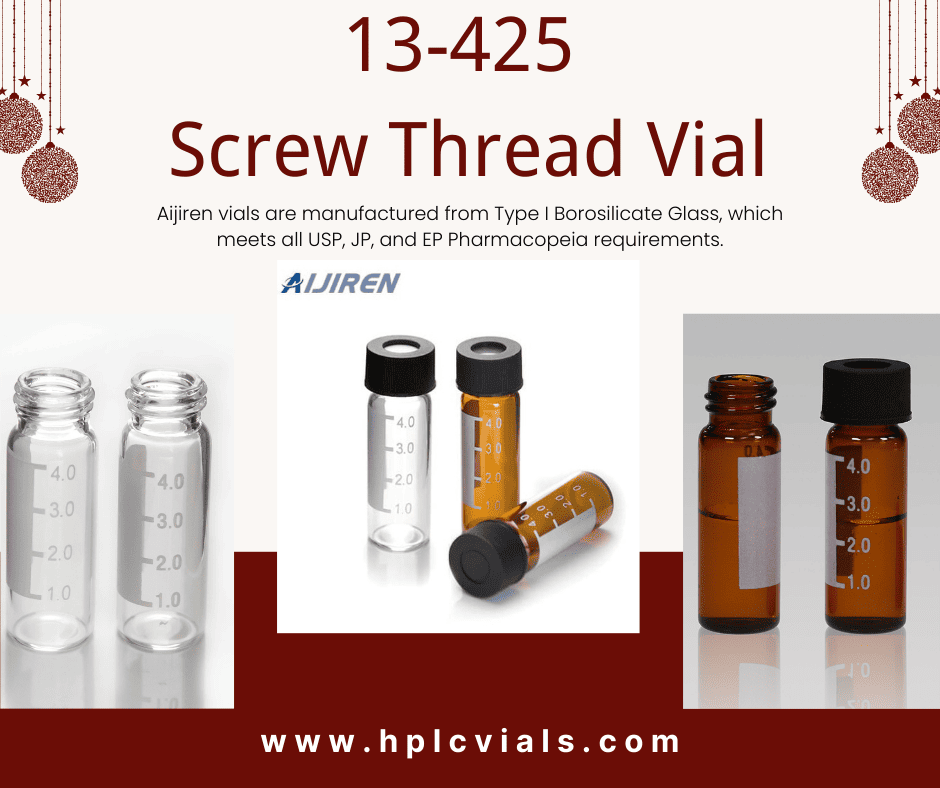 4ml 13-425 Screw Thread Vial Manufacturer