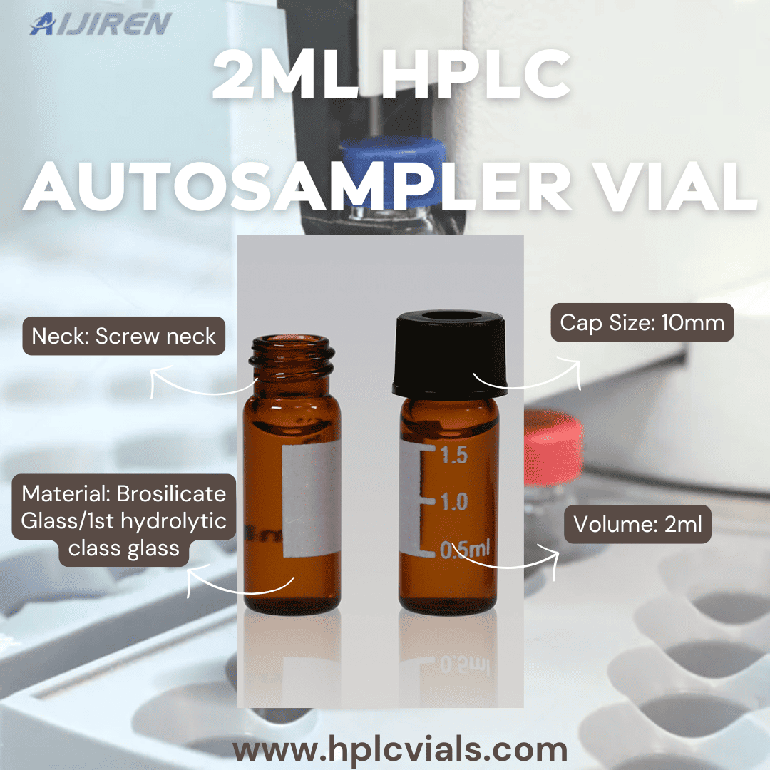 Wholesale 2ml HPLC Autosampler Vial for Screw Neck