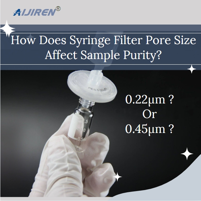 How Does Syringe Filter Pore Size Affect Sample Purity?