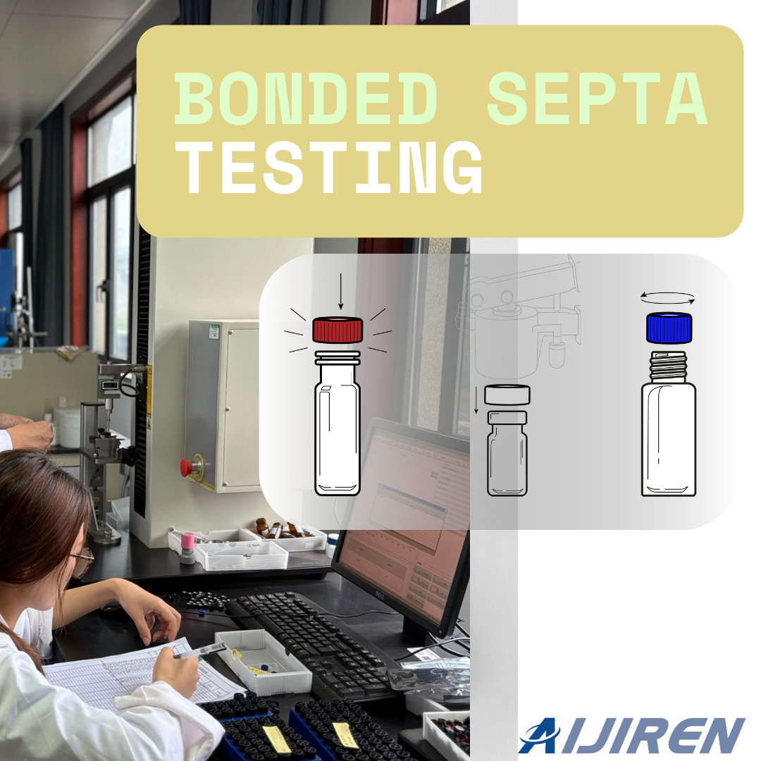 Aijiren bonded septa pull-off force testing equipment and seal failure mode analysis