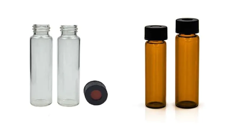 sample storage vials